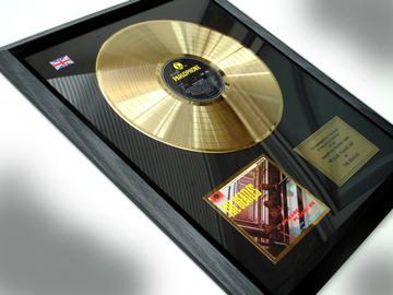 Picture of Beatles Record Award: "PLEASE PLEASE ME" 24ct GOLD