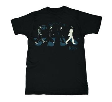 Picture of Beatles T-Shirt: Zebra Abbey Road.