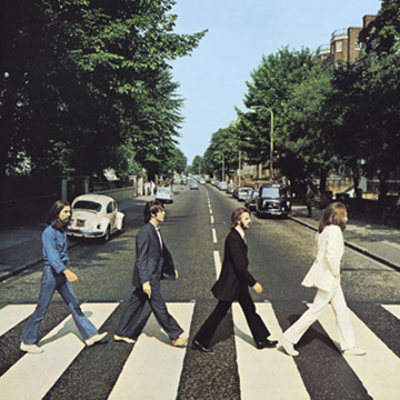 Picture of Beatles Greeting Card: The Beatles Abbey Road Album