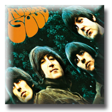 Picture of Beatles Pins: The Beatles Rubber Soul Album flat pin