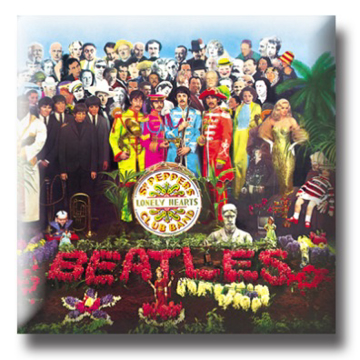 Picture of Beatles Pin: The Beatles Sgt. Peppers Album flat pin