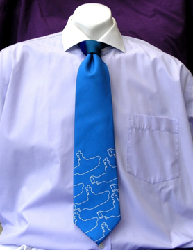 Picture of Beatles Tie: The Beatles Blue Yellow Submarine