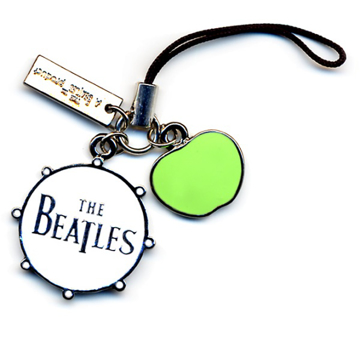 Picture of Beatles Phone Charm: Drum/Apple Logo