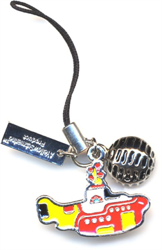 Picture of Beatles Phone Charm: Yellow Submarine/Sea Of Holes (Metal)