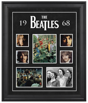 Picture of Beatles ART: The Beatles “1968” framed presentation