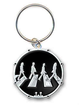 Picture of Beatles Key Chain: The Beatles "Abbey Road"  Drum