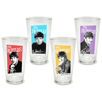 Picture of Beatles Glass:The Beatles-Early 60s Glasses