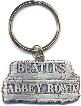 Picture of Beatles Key Chain: The Beatles "Abbey Road"  Street Sign