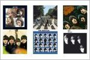 Picture of Beatles Magnets: The Beatles Many Styles