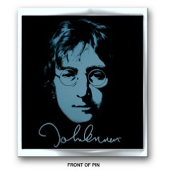 Picture of Beatles Pins: John Lennon Blue Flat Pin