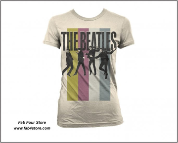 Picture of Beatles T-Shirt: Jumping Stripes  Junior