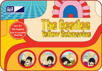 Picture of Beatles Model Kit: The Beatles Yellow Submarine Model Kit