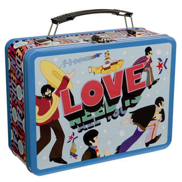 Picture of Beatles Lunch Box: The Beatles "All you need is Love" Large Tin Tote