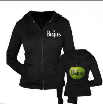 Picture of Beatles Hoodie: The Beatles Drop T & Apple Logo