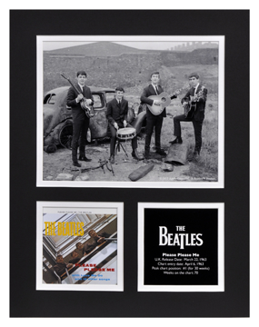 Picture of Beatles Photographs: The Beatles 11x14 Matted Photo Collection The Beatles Matted Photo Collection 1963
