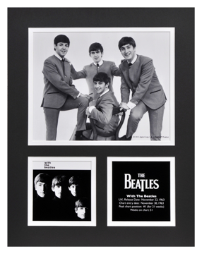 Picture of Beatles Photographs: The Beatles 11x14 Matted Photo Collection The Beatles Matted Photo Collection 1963