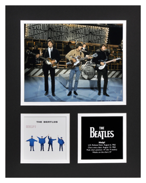 Picture of Beatles Photographs: The Beatles 11x14 Matted Photo Collection The Beatles Matted Photo Collection 1965