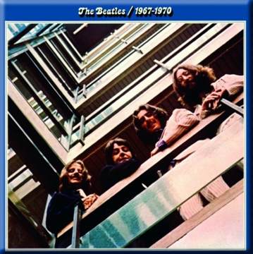 Picture of Beatles Magnets: The Beatles Many Styles MAG-The Beatles Blue Album 1967-1970