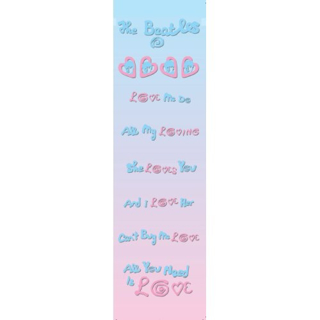 Picture of Beatles Bookmarks: The Beatles Many Styles BM-Love Me Do