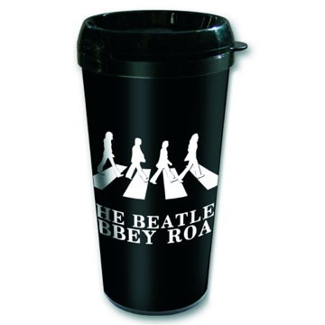 Picture of Beatles Travel Mug: The Beatles "Abbey Road Crossing" Mug