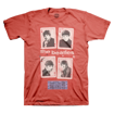 Picture of Beatles Adult T-Shirt: Vegas Cards & 1964 Ticket