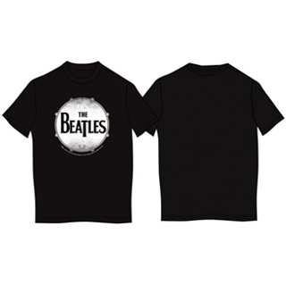 Picture of Beatles T-Shirt: The Beatles "Drumskin" UK IMPORT Small-Adult-Size