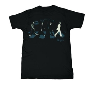 Picture of Beatles T-Shirt: Zebra Abbey Road. Small-Adult-Size