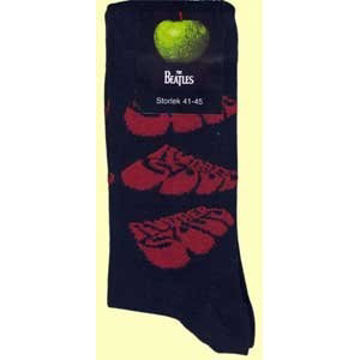 Picture of Beatles Socks: The Beatles Mens (Black) Rubber Soul socks