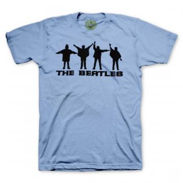 Picture of Beatles Adult T-Shirt: Help Blue