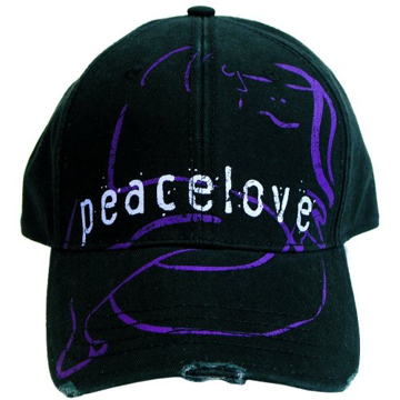 Picture of Beatles Cap: John Lennon "Peacelove" distressed cap