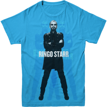 Picture of Beatles Adult T-Shirt: Ringo Portrait