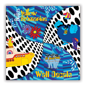 Picture of Beatles Wall Decals: Yellow Submarine Wall Decals