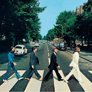 Picture of Beatles Sign:  "Abbey Road" Album Cover