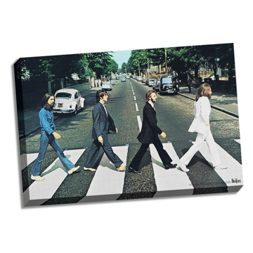 Picture of Beatles ART: 36"  X 24"  The Beatles Abbey Road Canvas