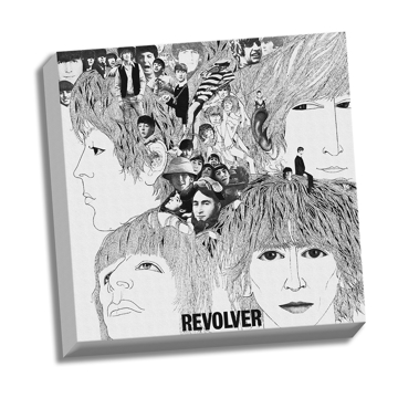 Picture of Beatles ART: 20"  X 20"  The Beatles Revolver Canvas
