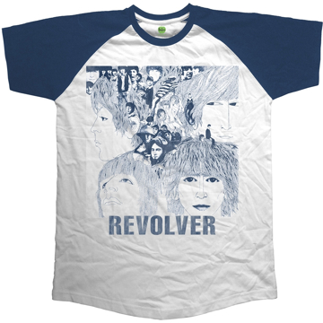Picture of Beatles Adult T-Shirt: Beatles Revolver Raglan