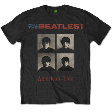 Picture of Beatles Adult T-Shirt: Beatles American Tour 1964