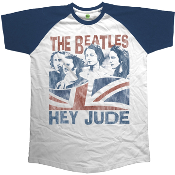 Picture of Beatles Adult T-Shirt: Beatles Hey Jude Raglan