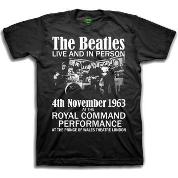 Picture of Beatles Youth T-Shirt: Prince of Wales Theatre Command Performance