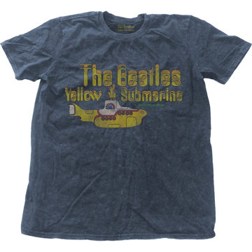 Picture of Beatles Adult T-Shirt: Yellow Submarine Snow Wash Tee
