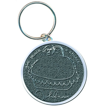Picture of Beatles Key Chain: John Lennon "Give Peace a Chance"