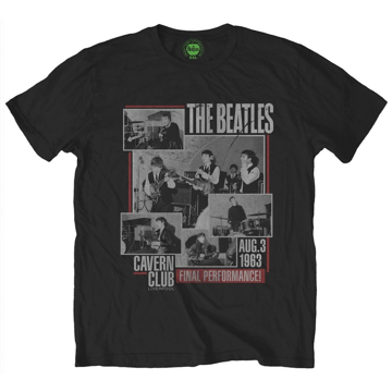 Picture of Beatles Adult T-Shirt: The Beatles Last Cavern Performance