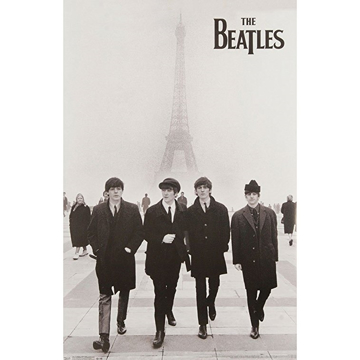 Picture of Beatles Poster:  Eiffel Tower