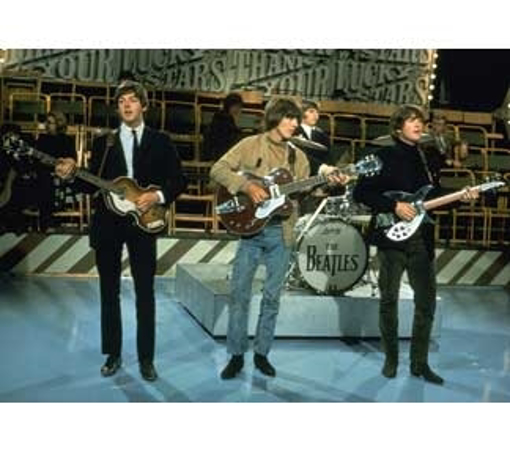 Picture of Beatles Postcard Card: The Beatles "The Lucky Stars Show"