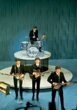 Picture of Beatles Postcard Card: The Beatles "The Ed Sullivan Show"