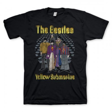 Picture of Beatles Adult T-Shirt: Yellow Submarine Groovy Holes