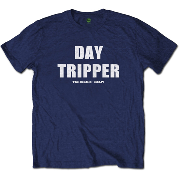 Picture of Beatles Adult T-Shirt: Beatles Song Lyric Edition "Day Tripper"