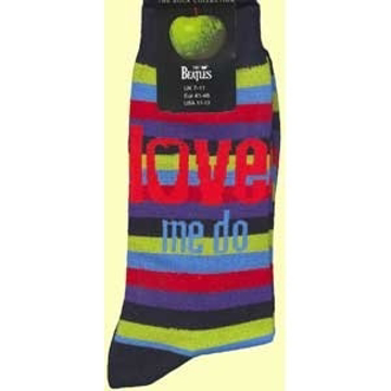 Picture of Beatles Socks: Women's Love Me Do (Multi-Colored)
