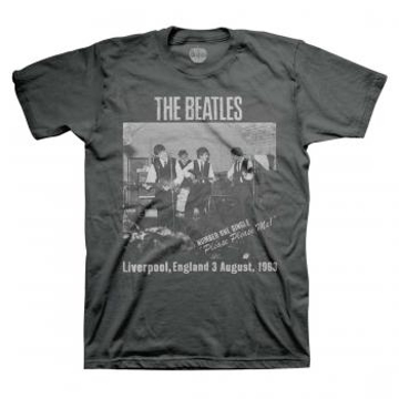 Picture of Beatles Adult T-Shirt: The Beatles Cavern 3rd Aug 1962