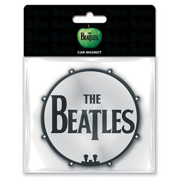 Picture of Beatles Rubber Car Magnet: Drum head